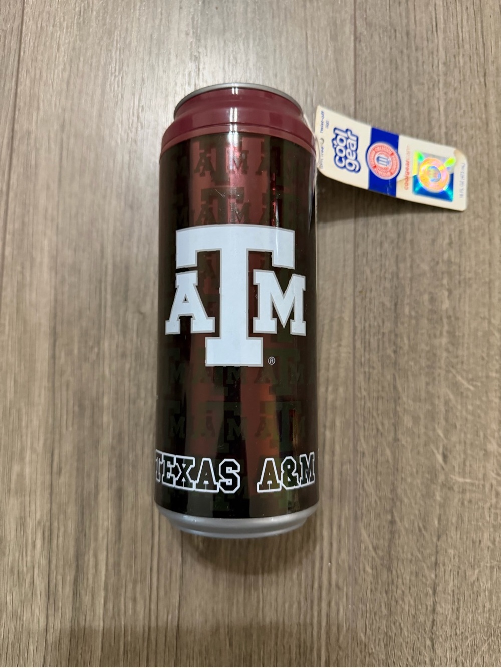 Texas A&M Maroon Stainless Steel Travel Bottle